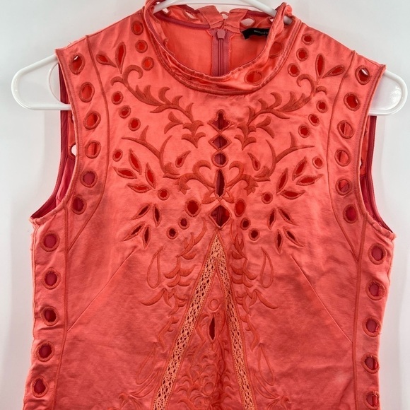Nanette Lepore Women's Hes My Muse Cocktail Party Linen Dress Size 0 MSRP $595 - Picture 5 of 15